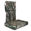 Foldable Tree Stand Seat Replacement Camouflage Waterproof Oxford Cloth Hunting Tree stand Seat Cushion for Hunting Climber Deer Ladder