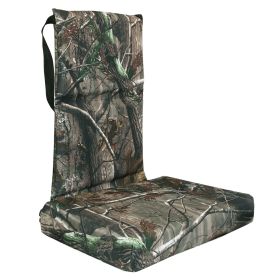 Foldable Tree Stand Seat Replacement Camouflage Waterproof Oxford Cloth Hunting Tree stand Seat Cushion for Hunting Climber Deer Ladder