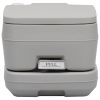 Portable Camping Toilet Gray 2.6+2.6 gal