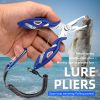 Multifunction Fishing Pliers Hook Picker Lost Rope Hanging Buckle Fishing Scissors Small Lure Fishing Supplies Tool Accessories