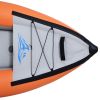 Inflatable Kayak Set with Paddle &amp; Air Pump; Portable Recreational Touring Kayak Foldable Fishing Touring Kayaks; 1 Person