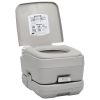 Portable Camping Toilet Gray 2.6+2.6 gal