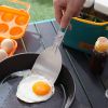 Outdoor folding frying spatula camping portable 304 stainless steel rice spatula