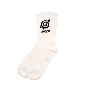 New Naruto Socks Man Anime Cartoon Hokage Uzumaki Naruto Uchiha Sasuke Cosplay Medium Tube Cotton Couple Socks Sports Stockings (Color: 6)