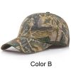 1pc Men's Adjustable Cap; Camo Hunting Fitted Cap