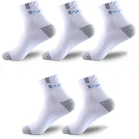 6 Pairs High-quality Bamboo Fiber Breathable Deodorant Business Men Tube Socks For Autumn And Spring Summer Plus Size EUR 38-47 (Color: C, size: 1)