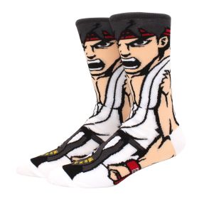 Fashion men's funny socks fashion women's personality anime socks cartoon fashion skarpety high quality sewing pattern (Color: 35)