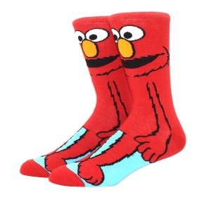 Fashion men's funny socks fashion women's personality anime socks cartoon fashion skarpety high quality sewing pattern (Color: 30)