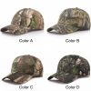 1pc Men's Adjustable Cap; Camo Hunting Fitted Cap