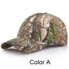 1pc Men's Adjustable Cap; Camo Hunting Fitted Cap