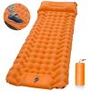 Outdoor Camping Sleeping Pad Inflatable Mattress with Pillows.