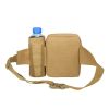 Tactical Waist Bag Denim with Water Bottle Holder for Outdoor Traveling, Camping, Hunting, Cycling