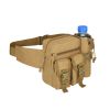 Tactical Waist Bag Denim with Water Bottle Holder for Outdoor Traveling, Camping, Hunting, Cycling