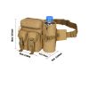 Tactical Waist Bag Denim with Water Bottle Holder for Outdoor Traveling, Camping, Hunting, Cycling