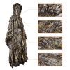 Kylebooker 3D Maple Leafy Hunting Camouflage, Poncho Ghillie Suit Sniper Clothing, Camo Cape Cloak