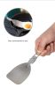 Outdoor folding frying spatula camping portable 304 stainless steel rice spatula