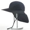 Wide Brim Sunscreen Hat with Neck Flap.